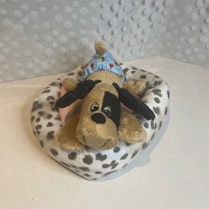 🎁2 for $15- Pound Puppy 🐶 Newborn with Justice dog bed